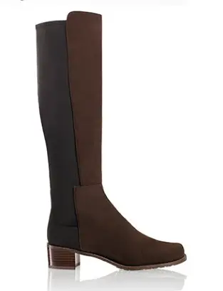 Russell and Bromley Half N Half Stretch Knee High Boots