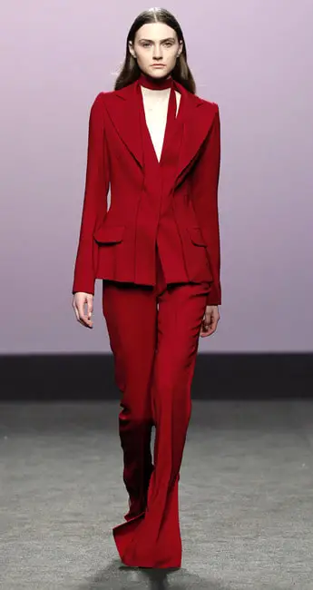 Roberto Torretta Red Blazer Suit