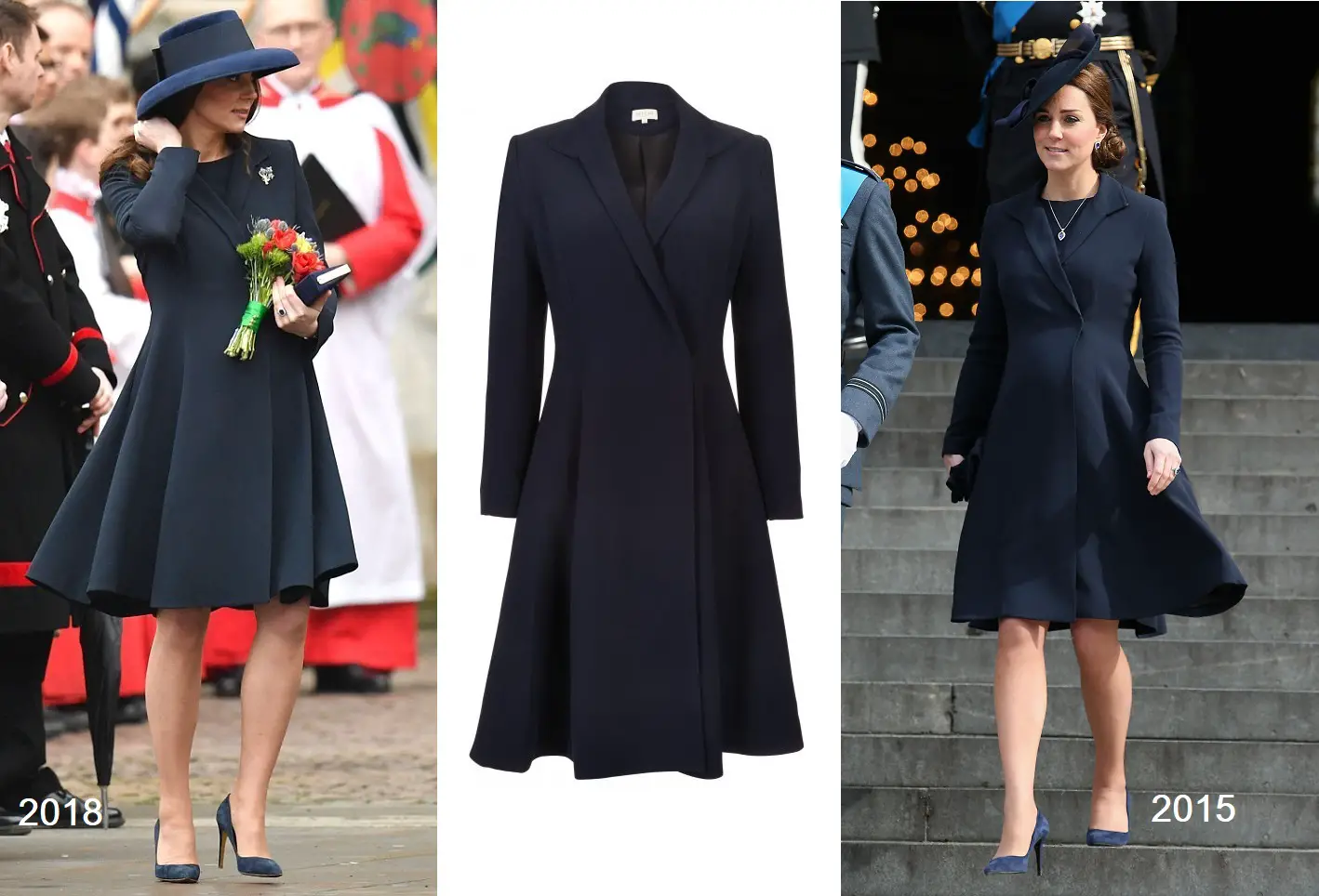 Duchess of Cambridge Behlah London Chiara coat