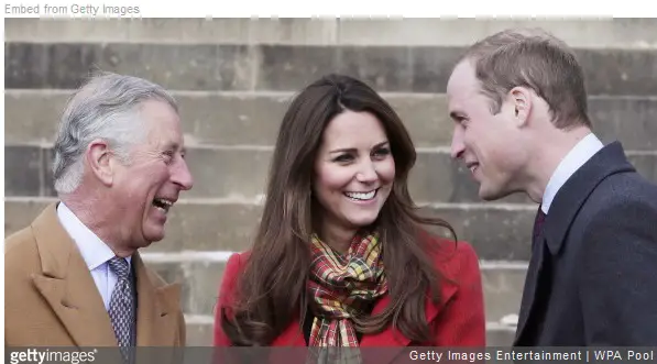 Prince William and Kate gave their son Charles name