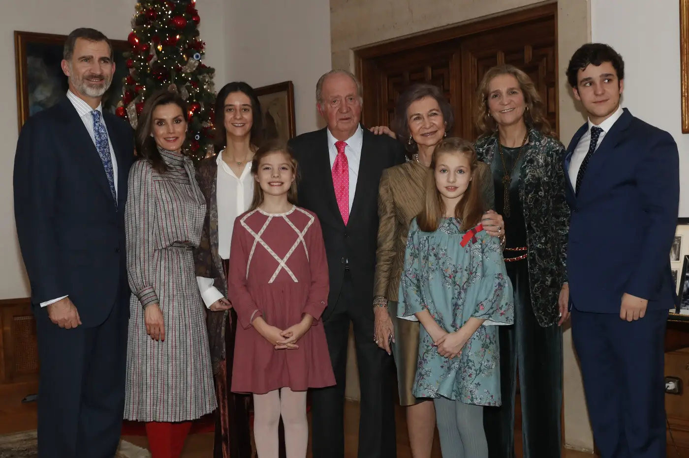 Spanish Royal Family celebrates 80th birthday of King Juan Carlos