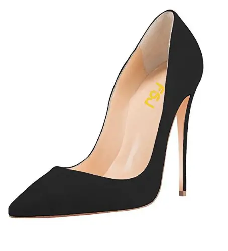 Suede Pumps on Amazon
