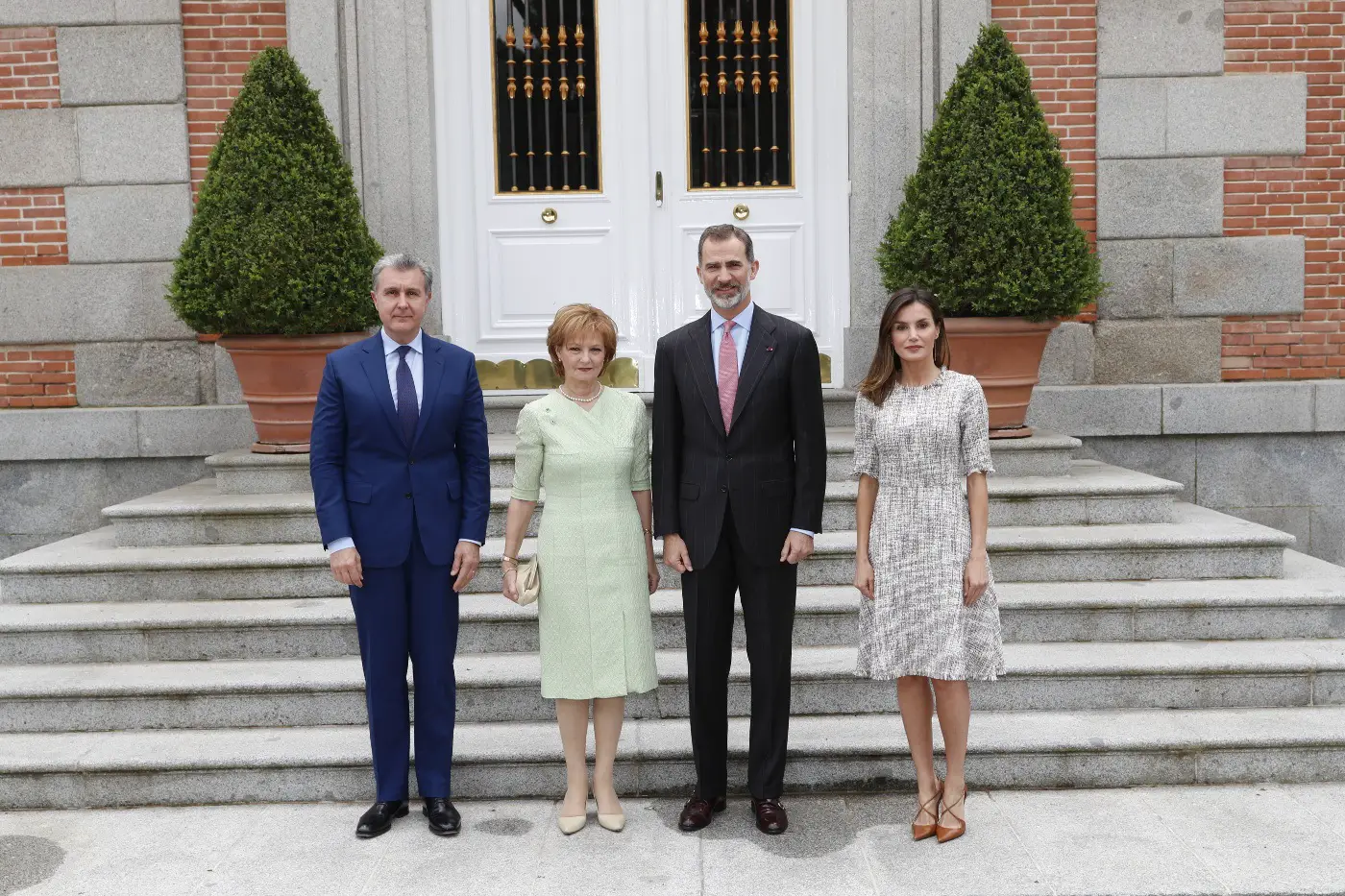 Queen Letizia and King Felipe welcomed Romanian Royals
