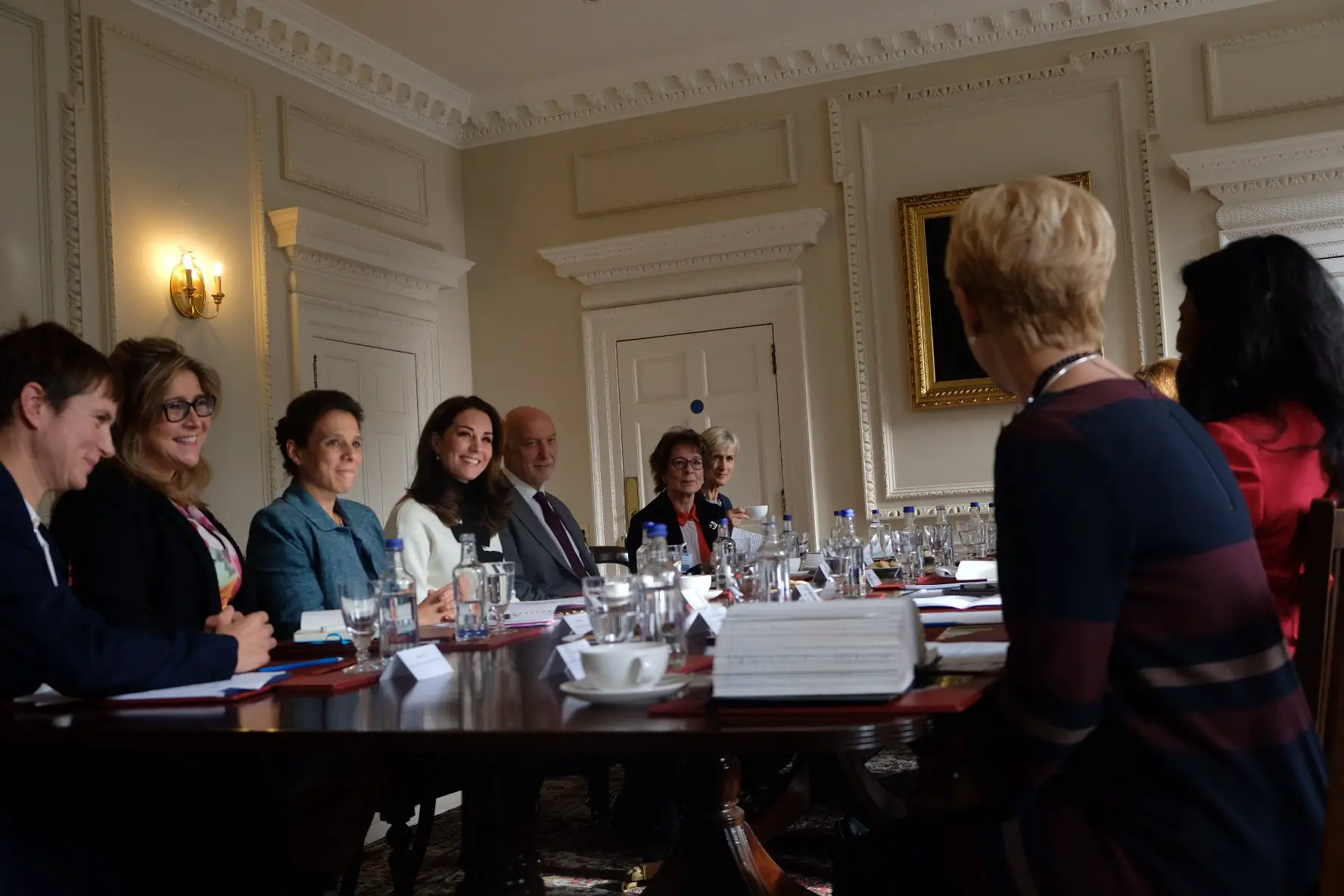 The Duchess of Cambridge hosted Roundtable Discussion on Mental Health