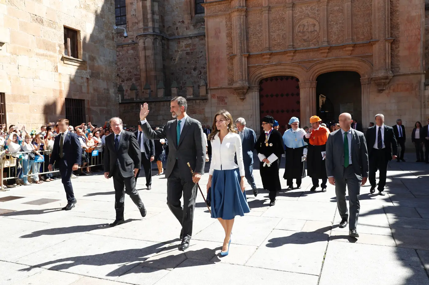 Queen Letizia joined King Felipe to launch University course on her birthday eve