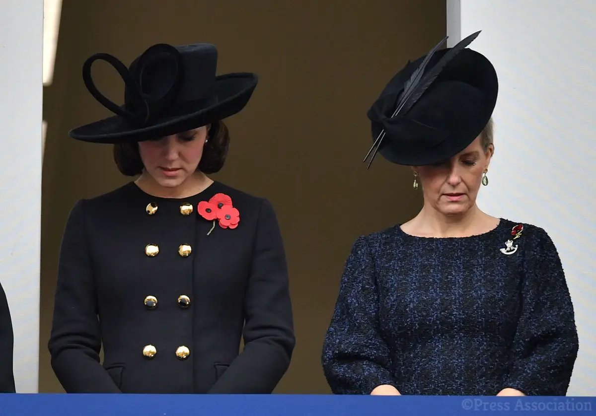 The Royal Family led the country for National Service of Remembrance Day