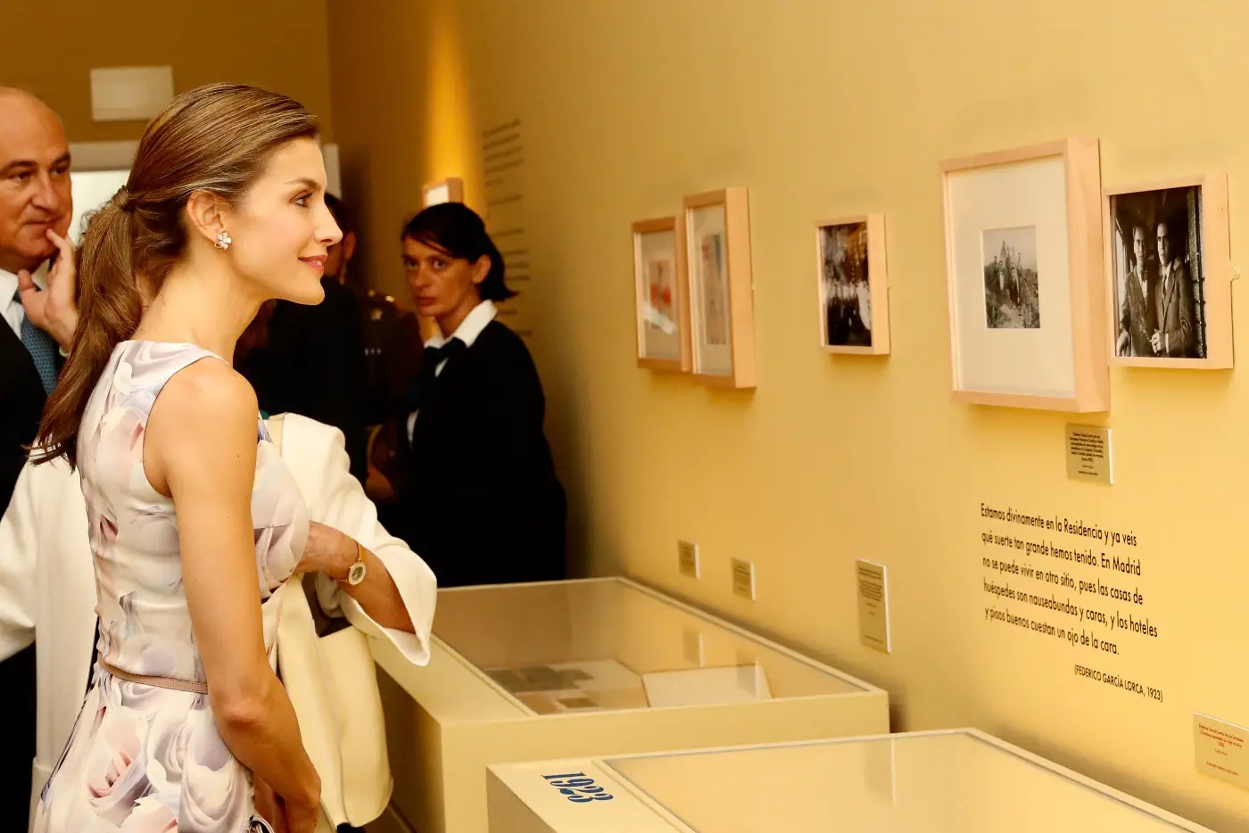 Queen Letizia presided the Board Meeting of Student Residence