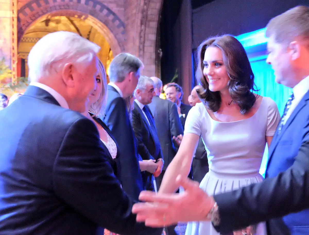 Duchess of Cambridge goes Preen and Purple at National History Mueseum to Launch Hope