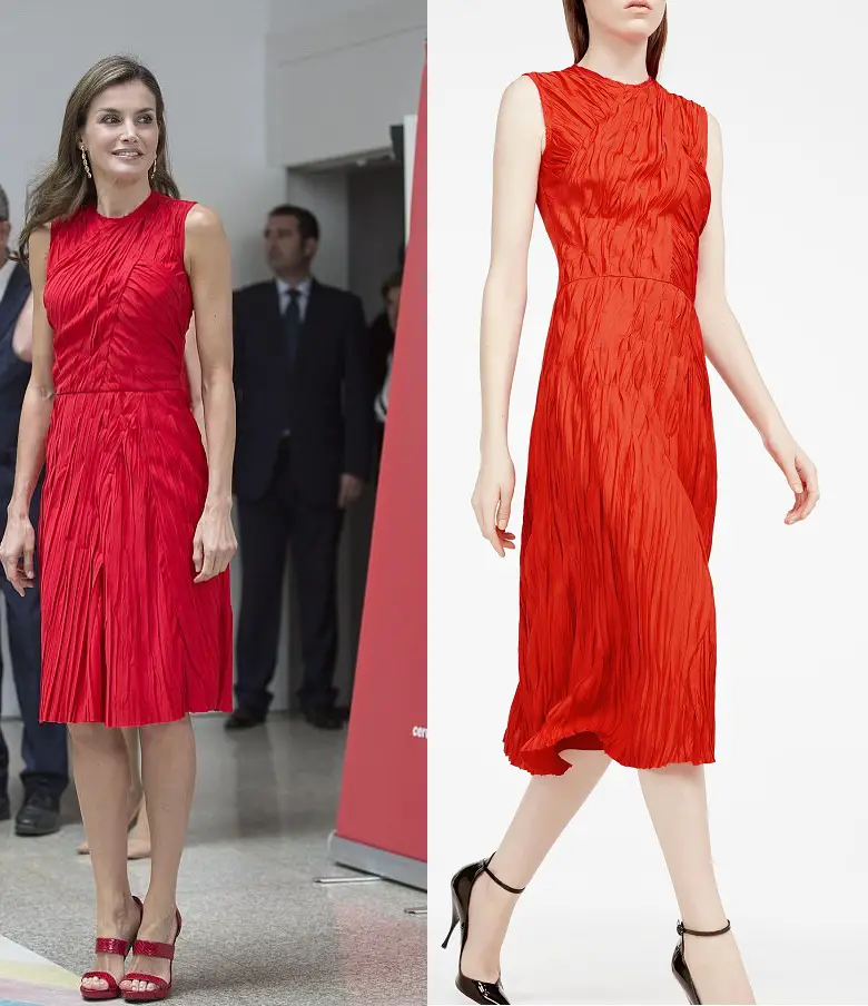 Nina Ricci Red Shift dress