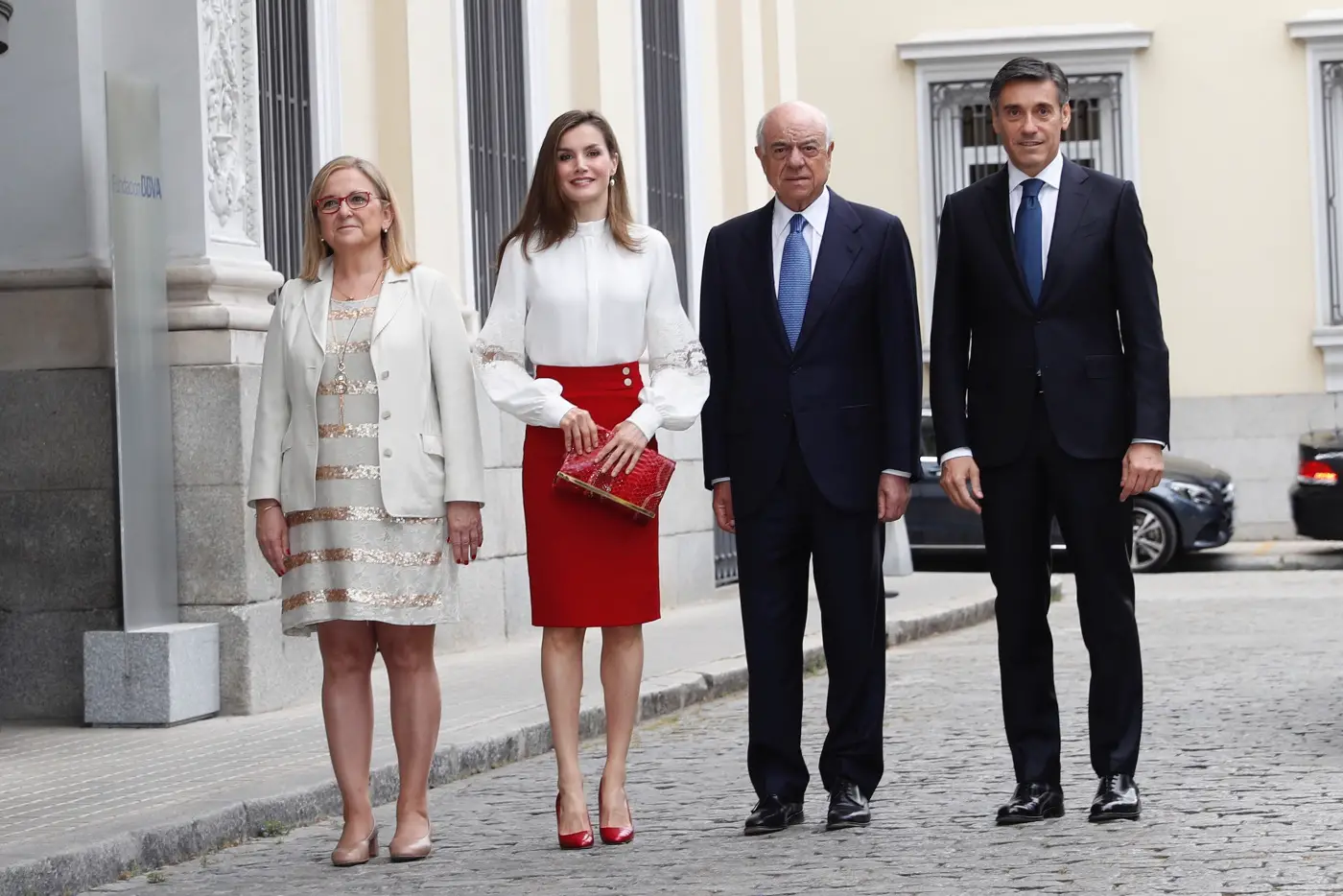 Queen Letizia attended 10th anniversary of Microfinanzas BBVA