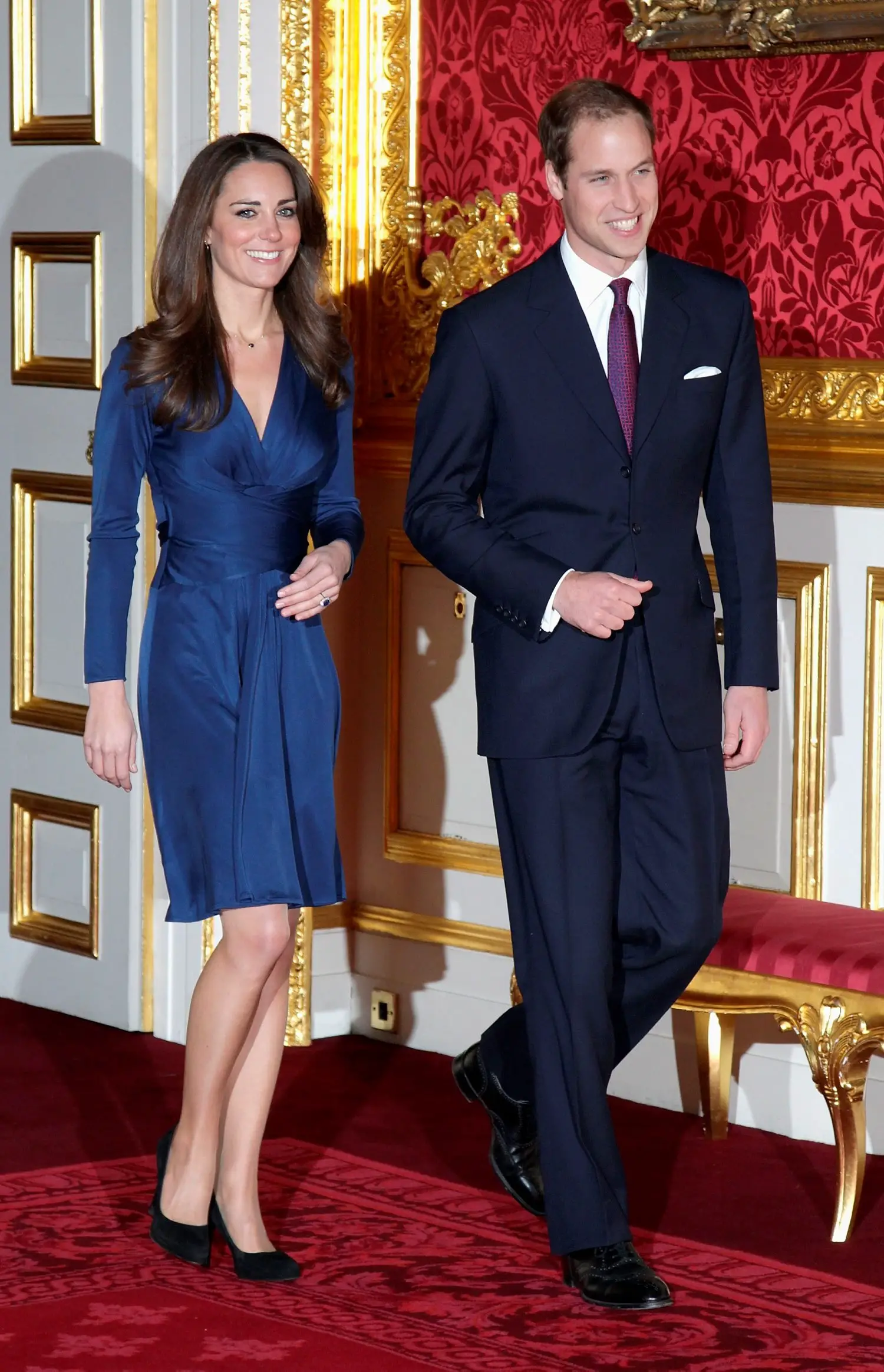 Prince William and Kate Middleton announced their engagmenet in November 2010