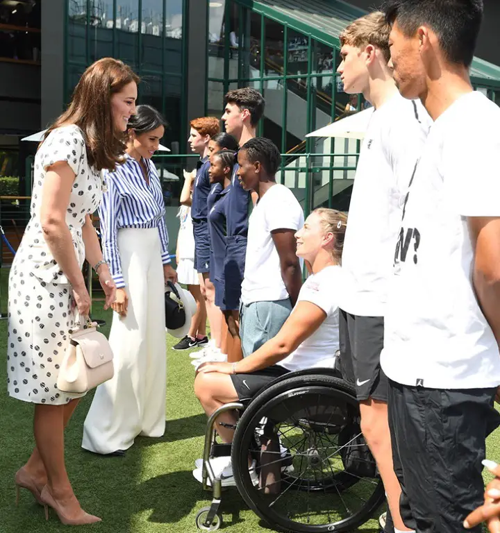 Duchess of Cambridge at Wimbledon Women finale 2018