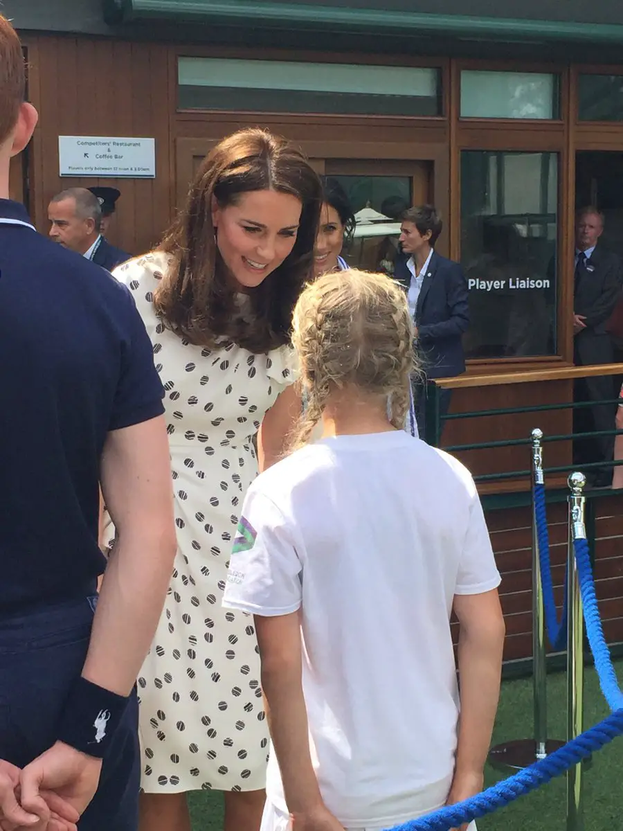 Duchess of Cambridge at Wimbledon Women finale 2018