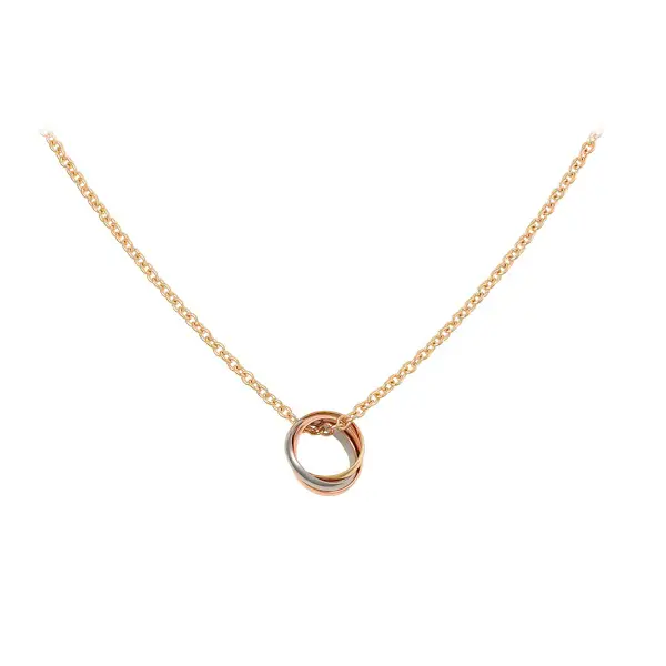 Cartier Trinity Tri-Ring Necklace
