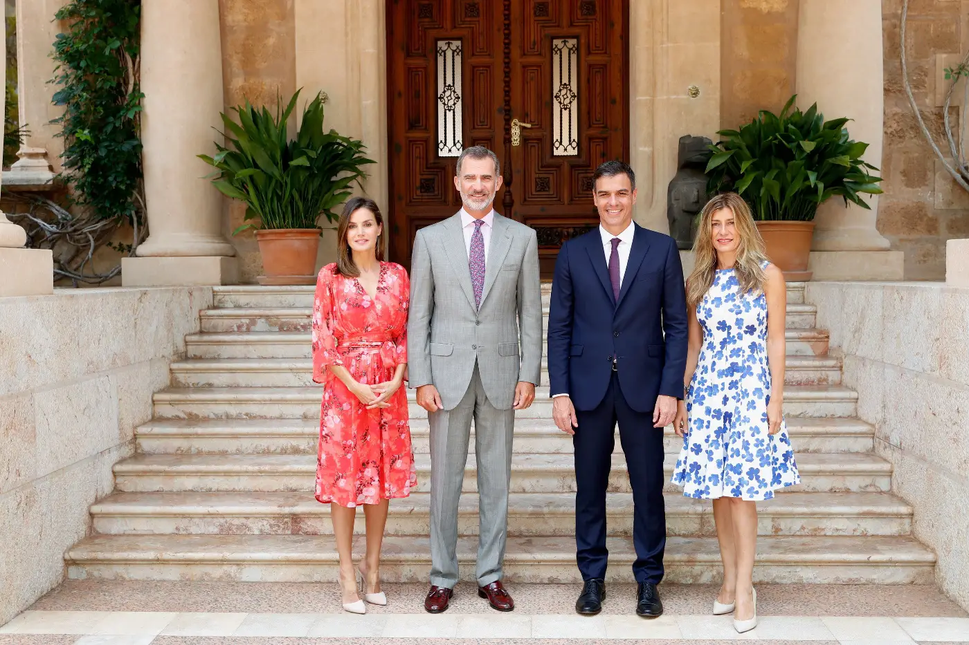 King Felipe and Queen Letizia welcomed New Prime Minister (1)