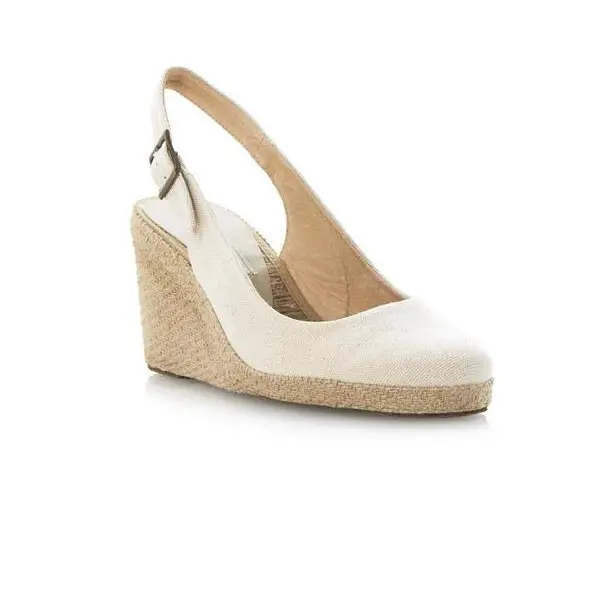 Pied A Terre Imperia Wedges in Taupe