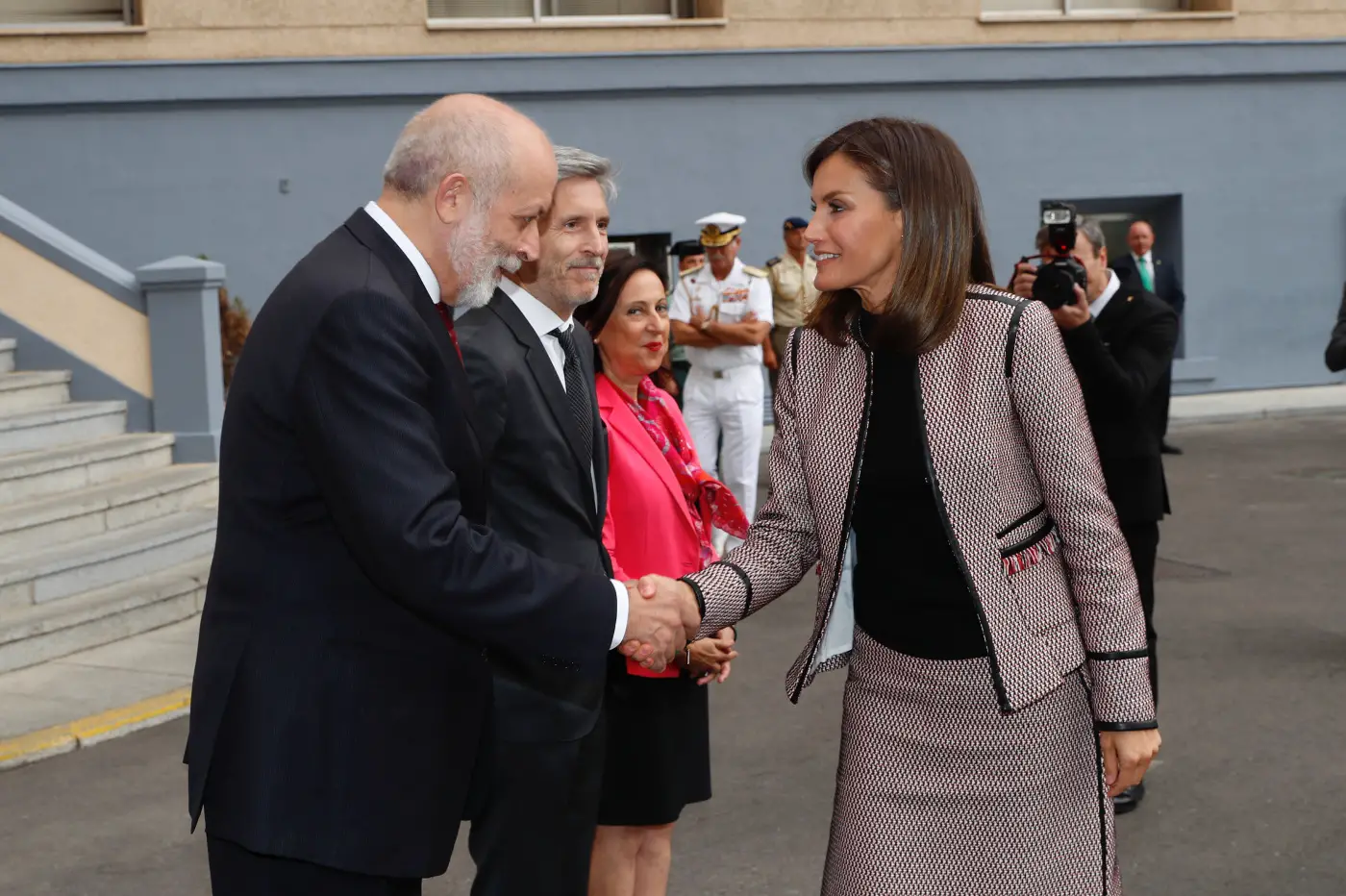 Queen Letizia at First women in military celebrations