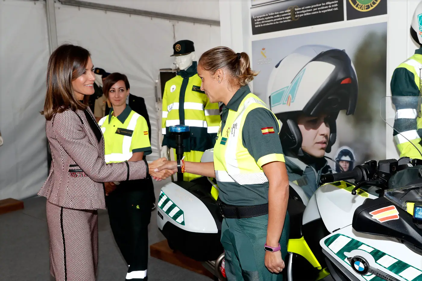 Queen Letizia at First women in military celebrations