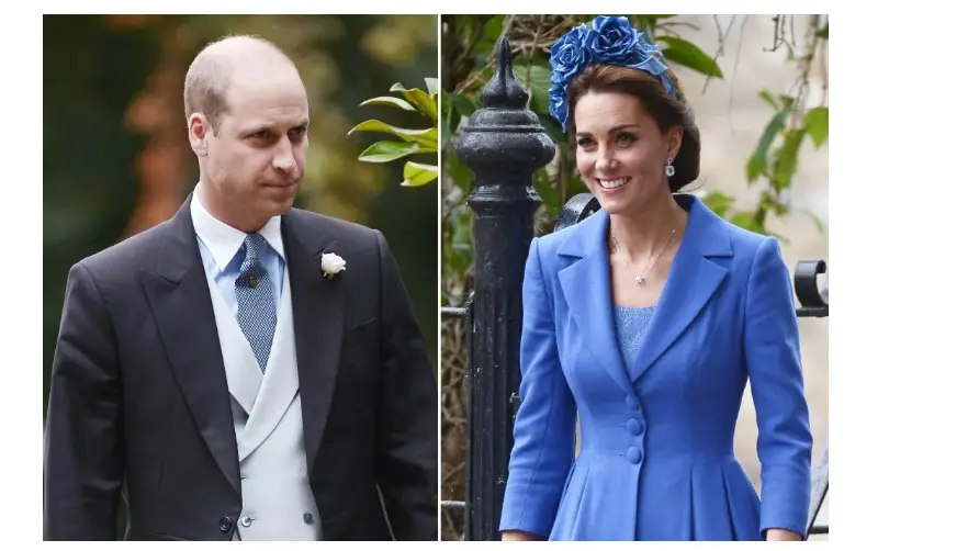 William and Catherine attended Sarah Carter's wedding