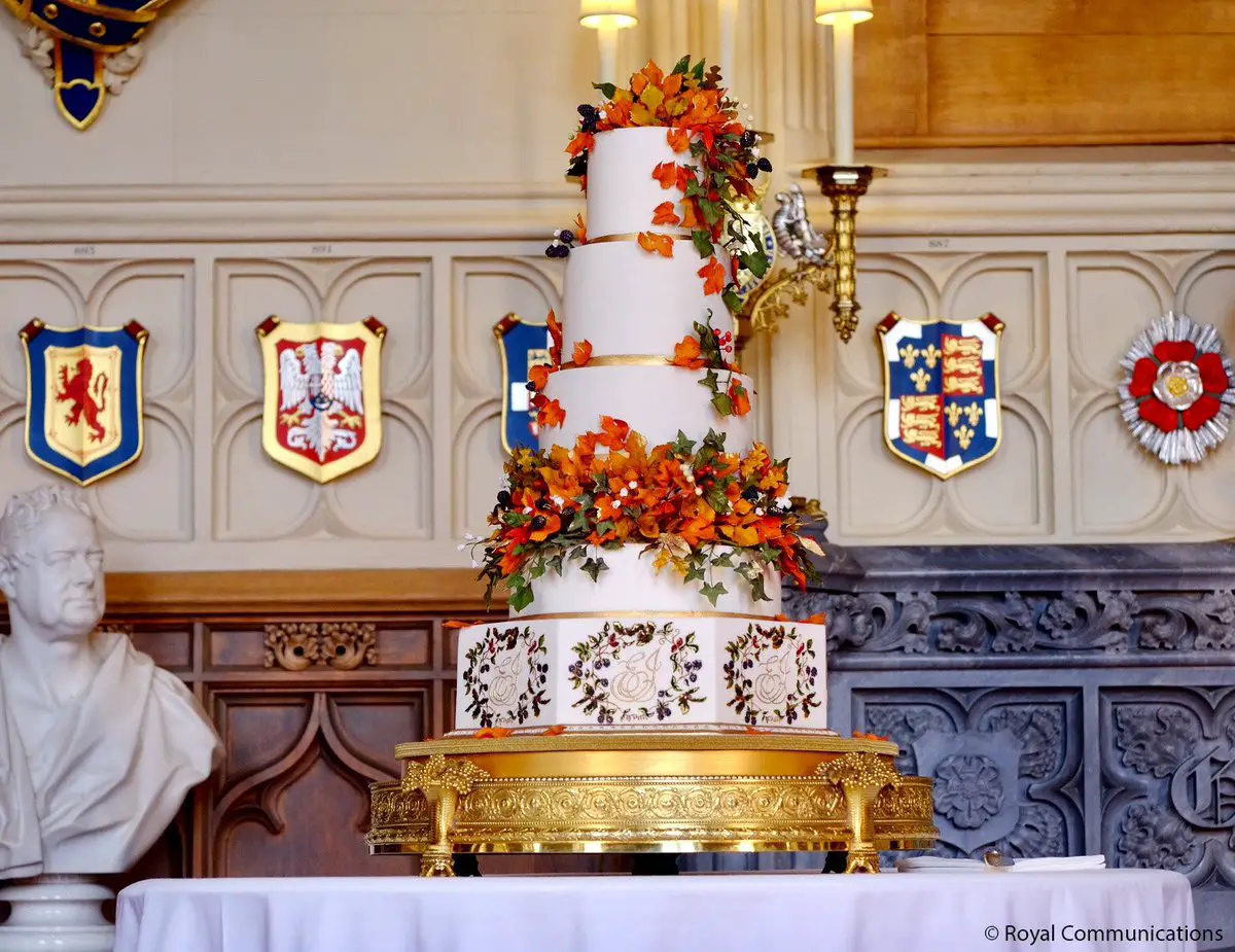 Princess Eugenie's wedding cake