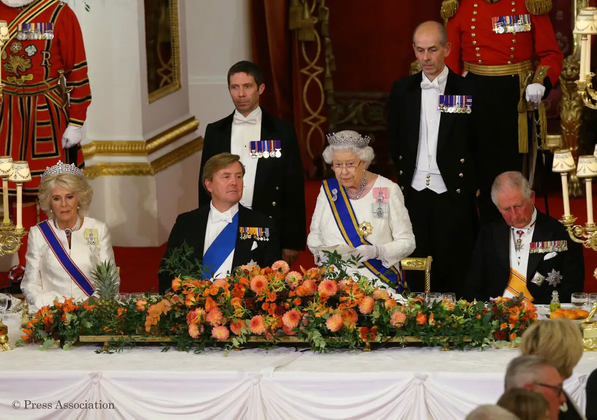State Banquet during the Netherlands State Visit