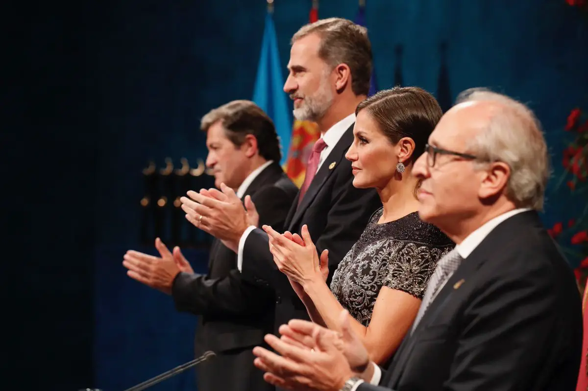 King Felipe and Queen Letizia at Princess of Asturias Awards Ceremony