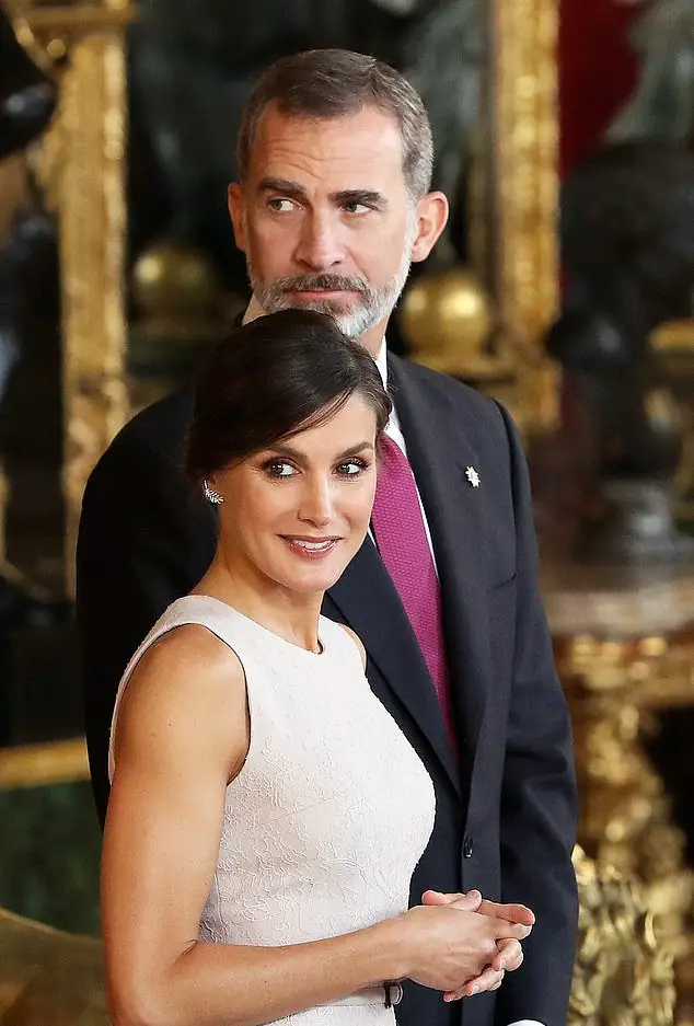 King Felipe and Queen Letizia at National day