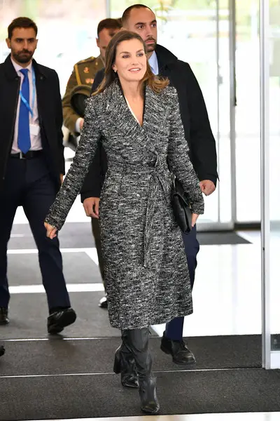 Queen Letizia in Geneva for WHo Conference