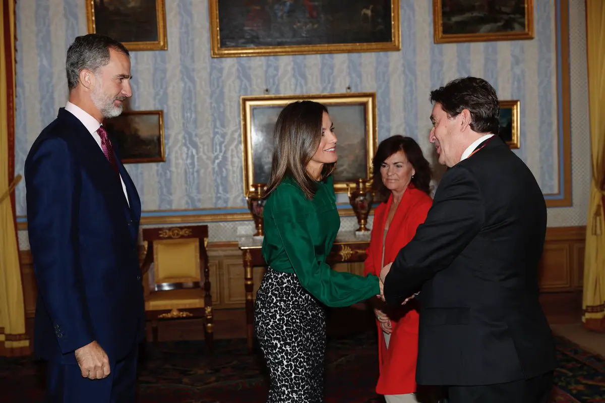 King Felipe and Queen Letizia Started Royal Week with an Annual Meeting