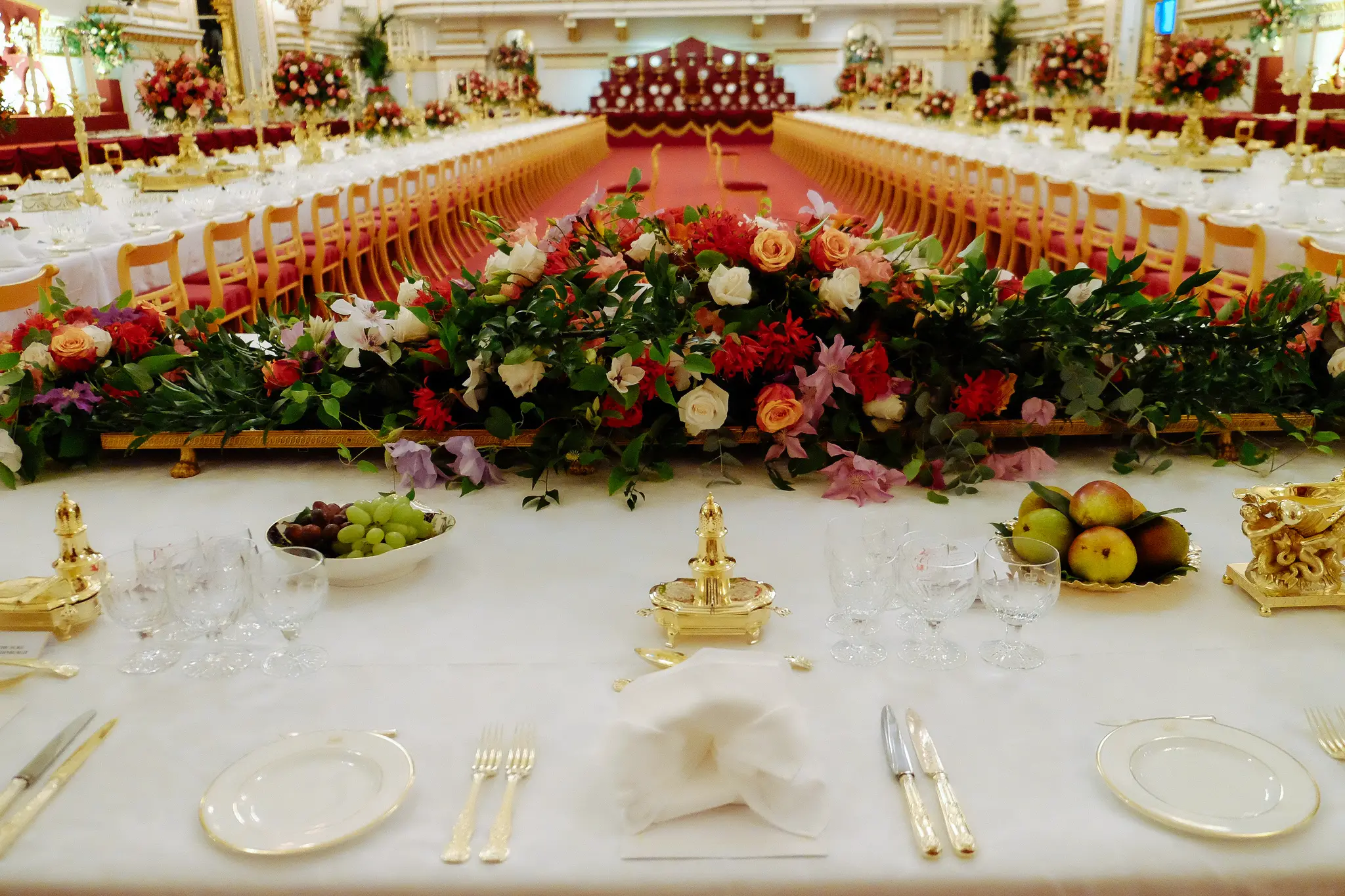 State Banquet Preparations