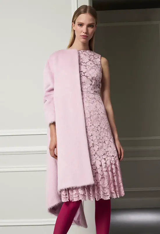 Carolina Herrera Blush Pink Coat