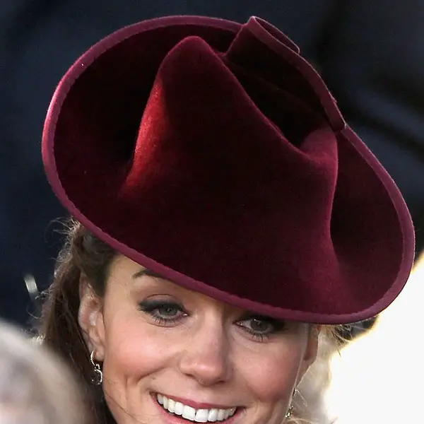 Jane Corbett Aubergine Hat