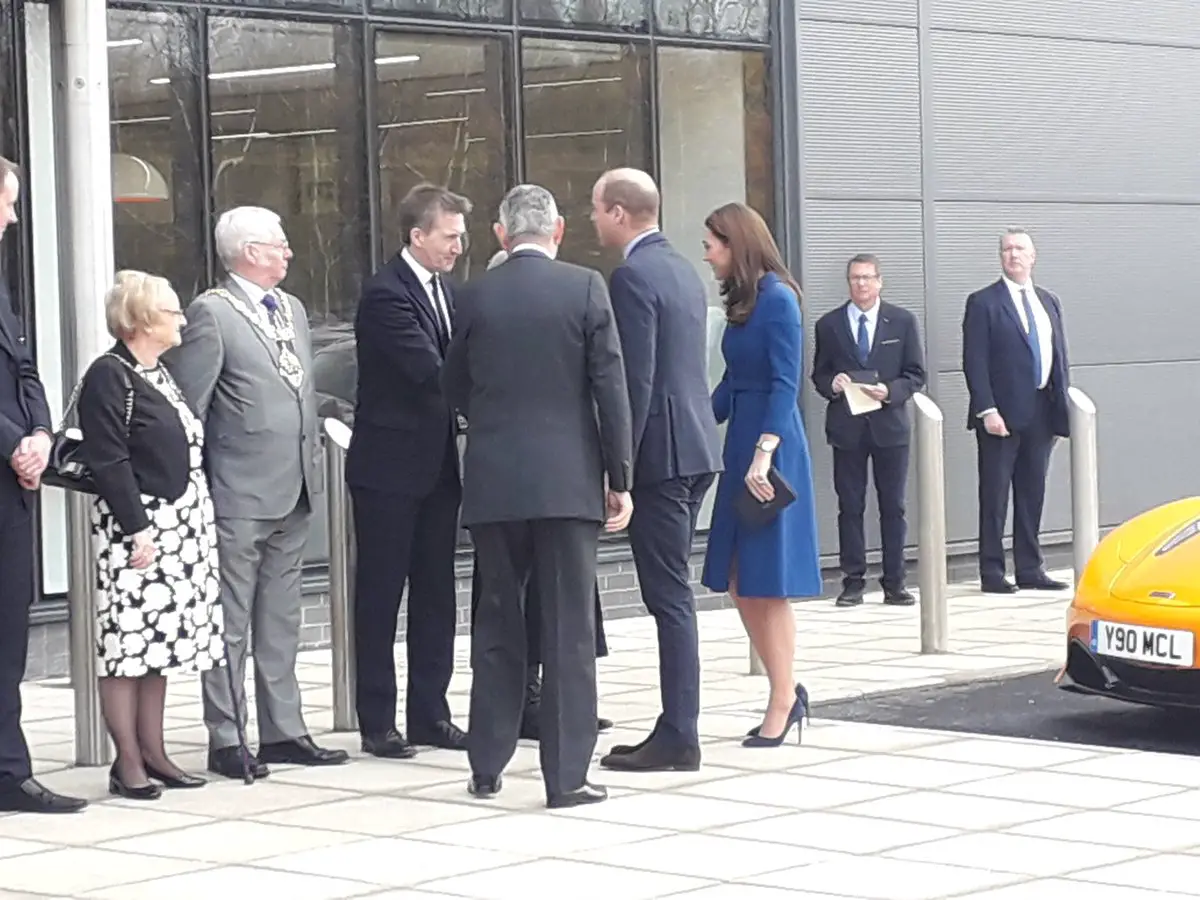 Duke and Duchess of Cambridge in Yorkshire