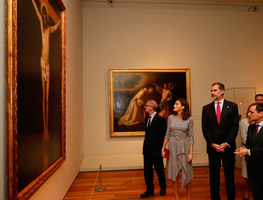 King Felipe and Queen Letizia at National Museum of Prado