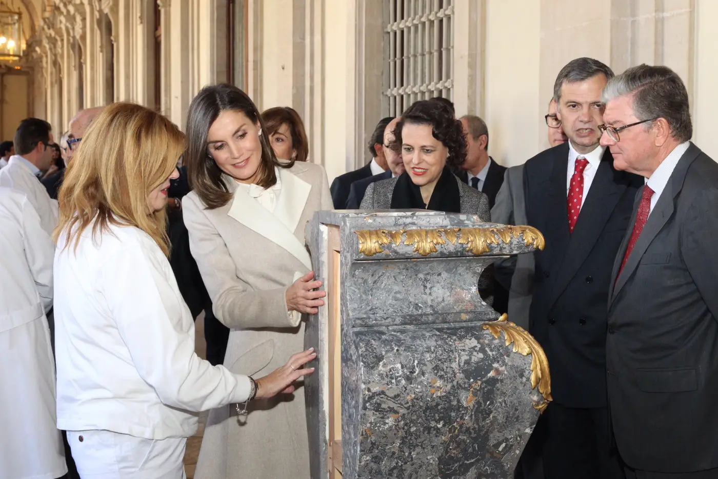 Queen Letizia at SEPE comemmoration