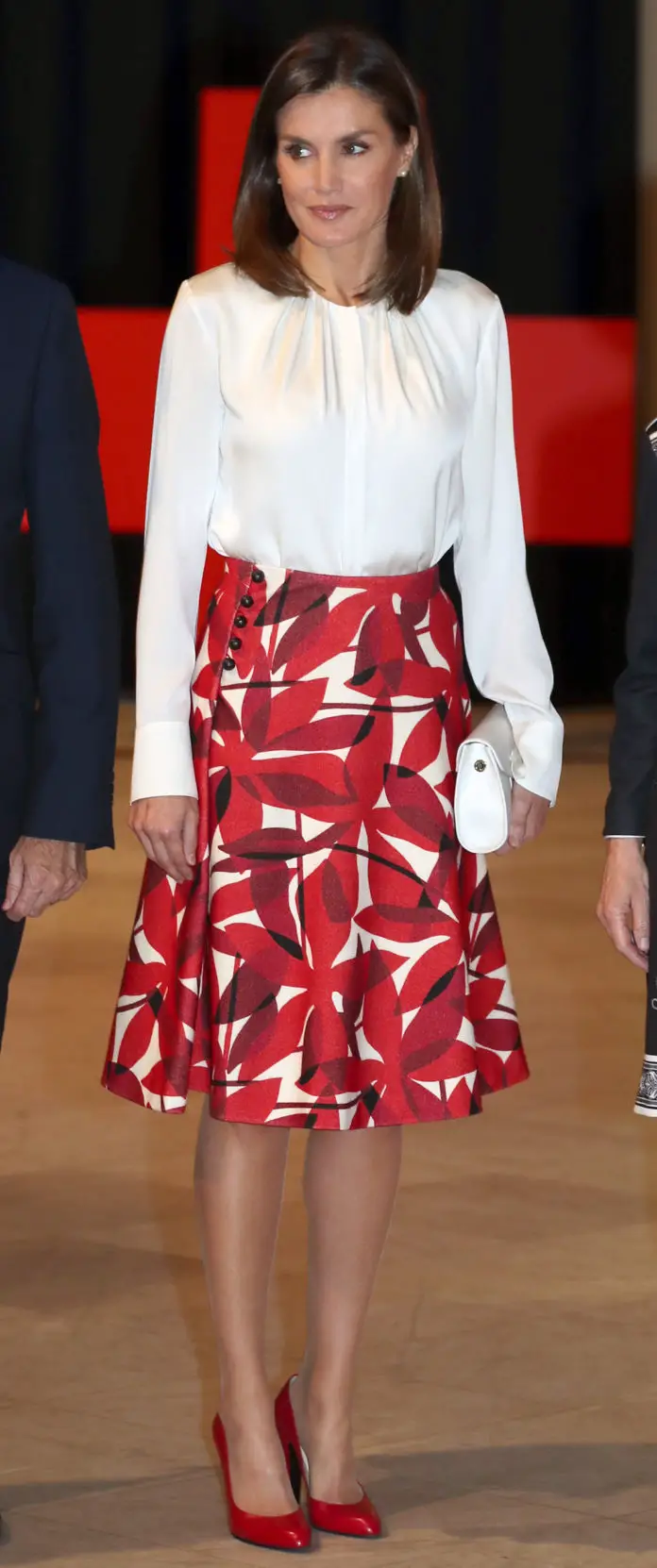 Queen Letizia at the centenary of Red Cross