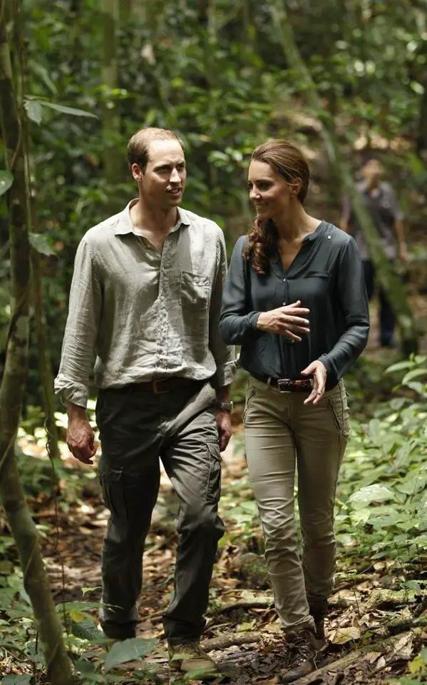 William and Kate in Malaysia