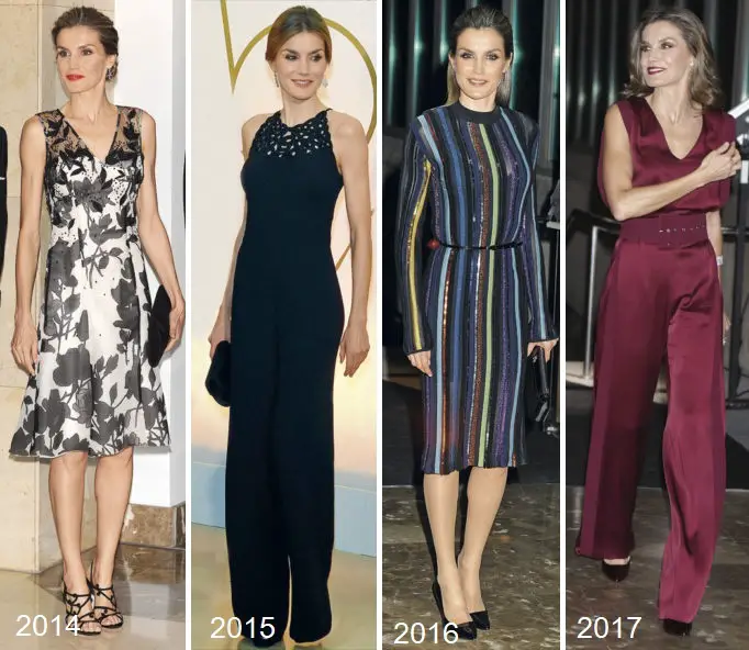 A look back at Letizia's previous appearance at this event