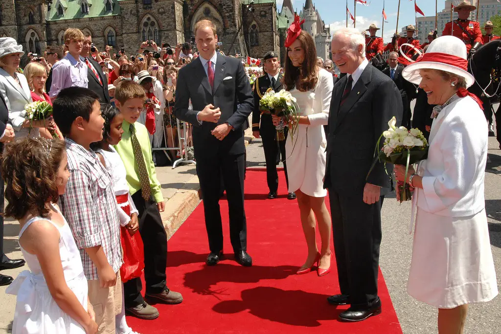 Catheirne and Willim celebrated Canada Day in 2011