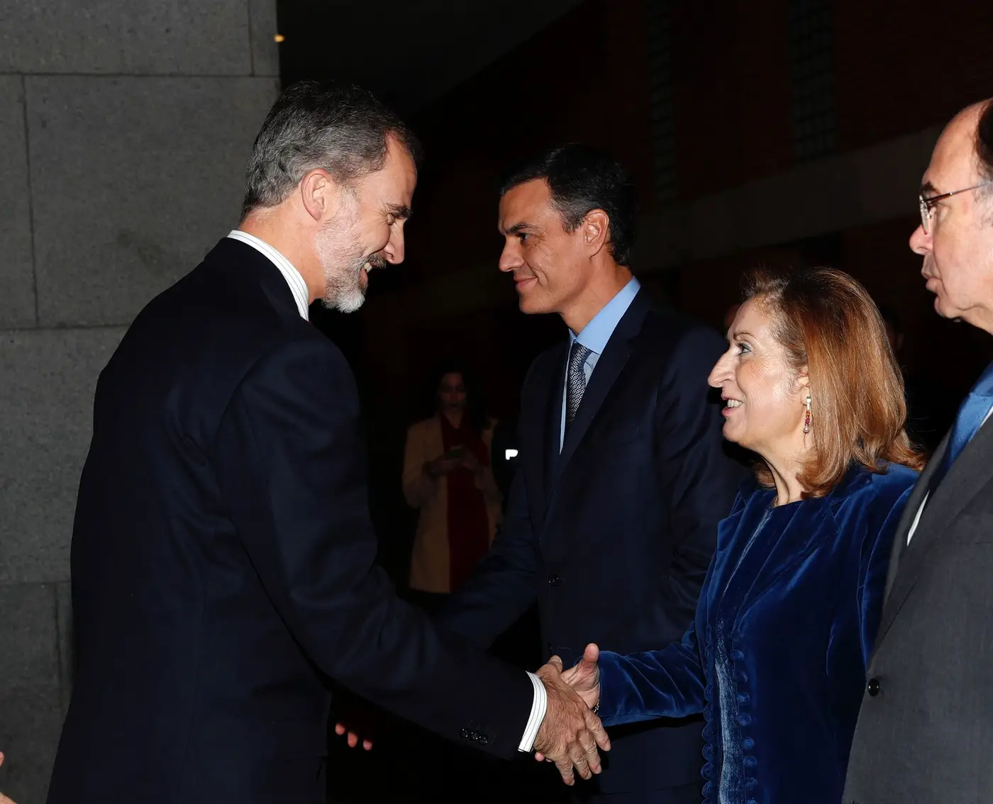 Queen Letizia and King Felipe at Concert for Constitution at 40