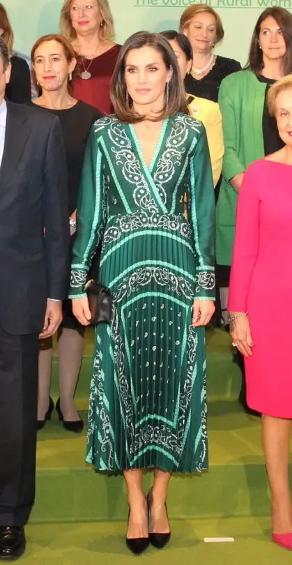 Queen Letizia at Women Congress