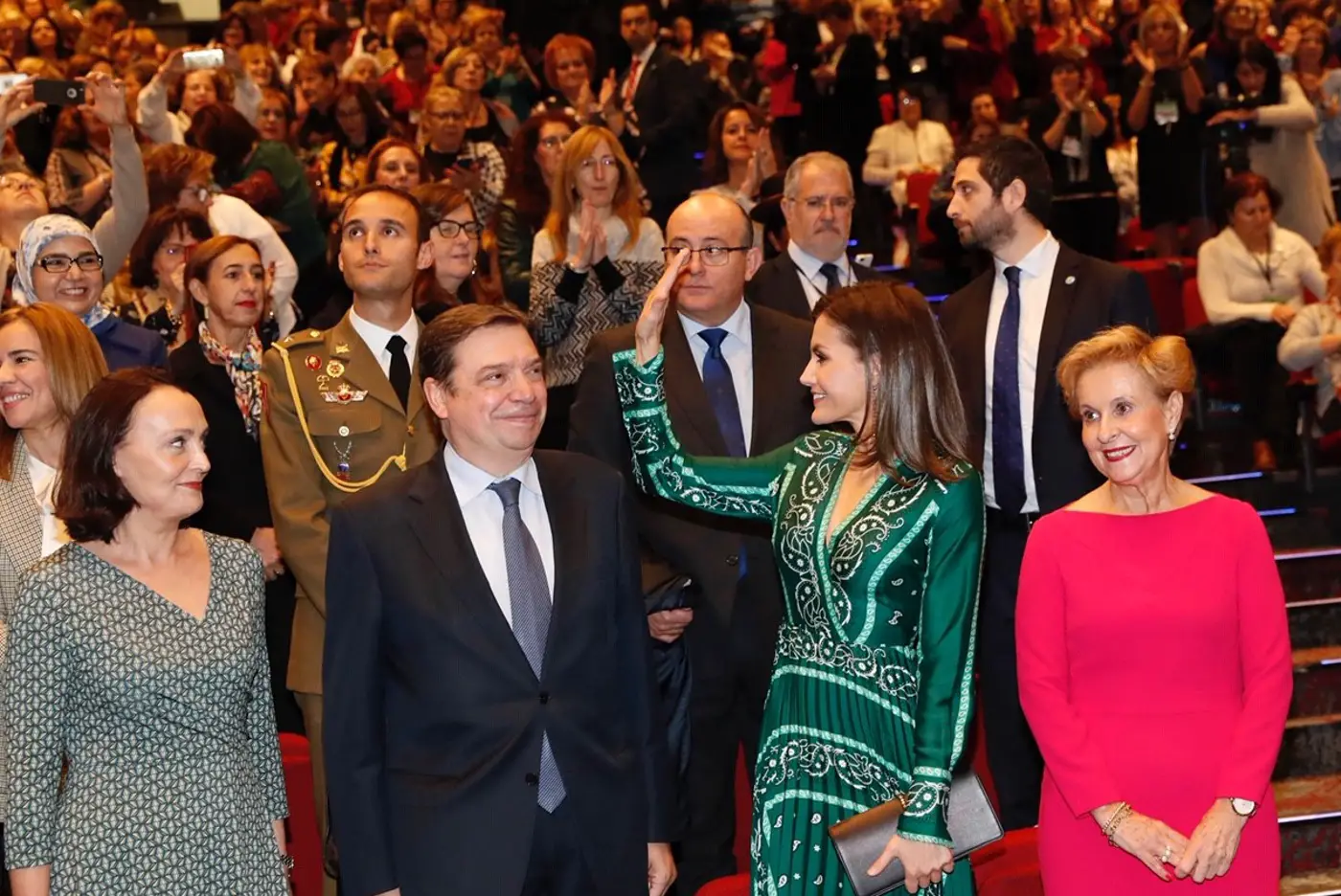 Queen Letizia at Women Congress