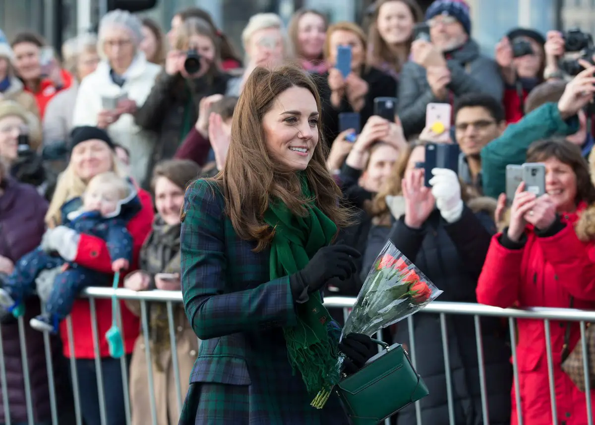 Duke and Duchess of Cambridge in Dundee Sctoland to open V&A Dundee Museum
