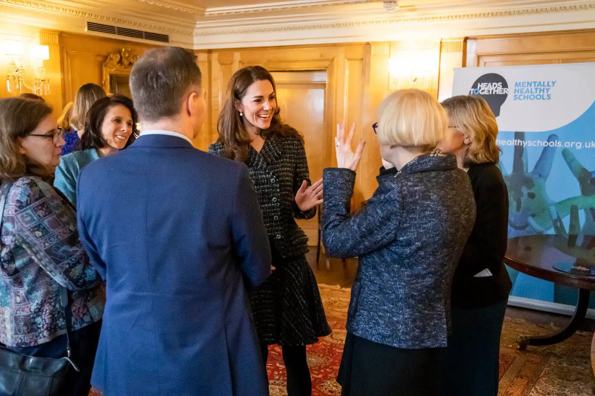 Duchess of Cambridge at Mental Health in Education Conference in London
