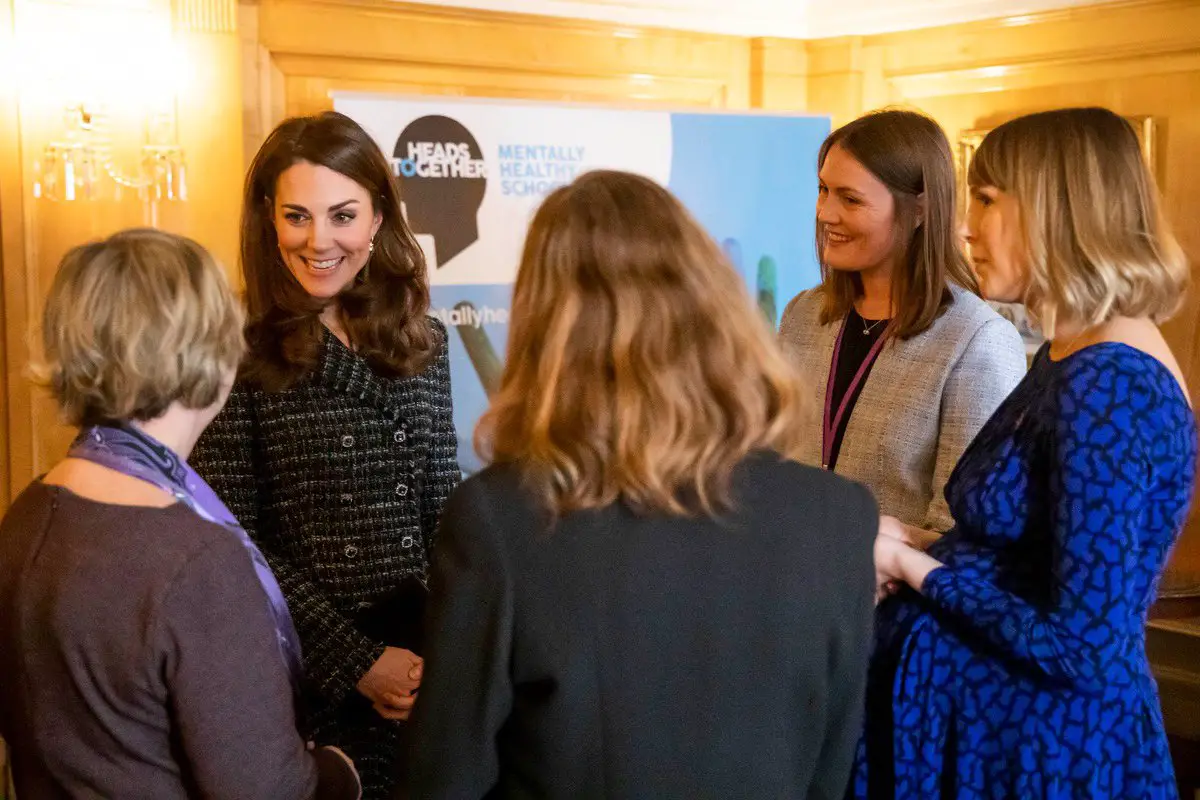 Duchess of Cambridge at Mental Health in Education Conference in London