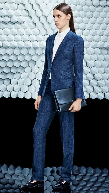 Hugo Boss Fall/Winter 2015 Collection Blue Suit