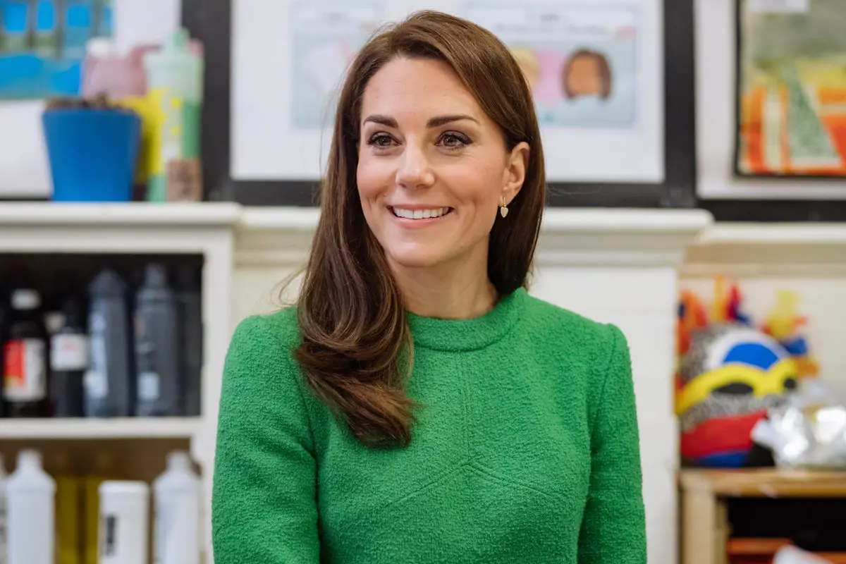 Duchess of Cambridge visited London Schools for Mental Health Week