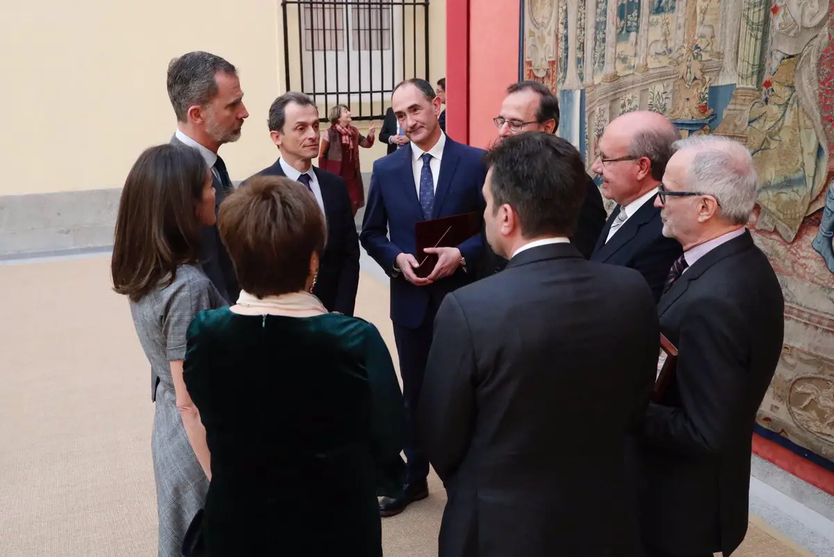 King Felipe and Queen Letizia at National Research Awards