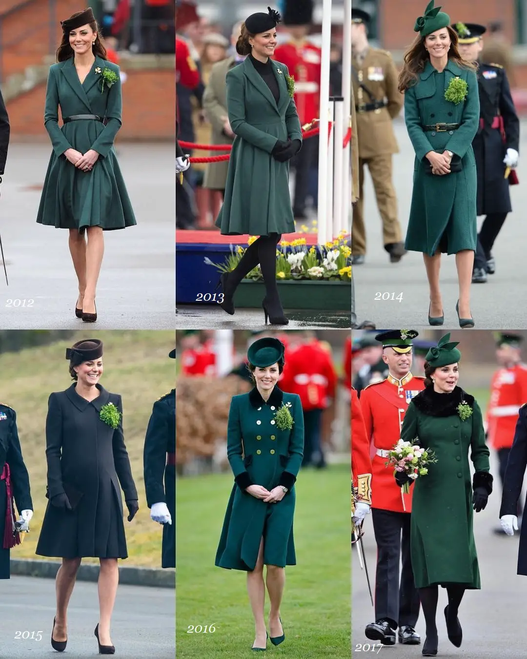 Duchess of Cambridge at St. Patrick's Day Parade