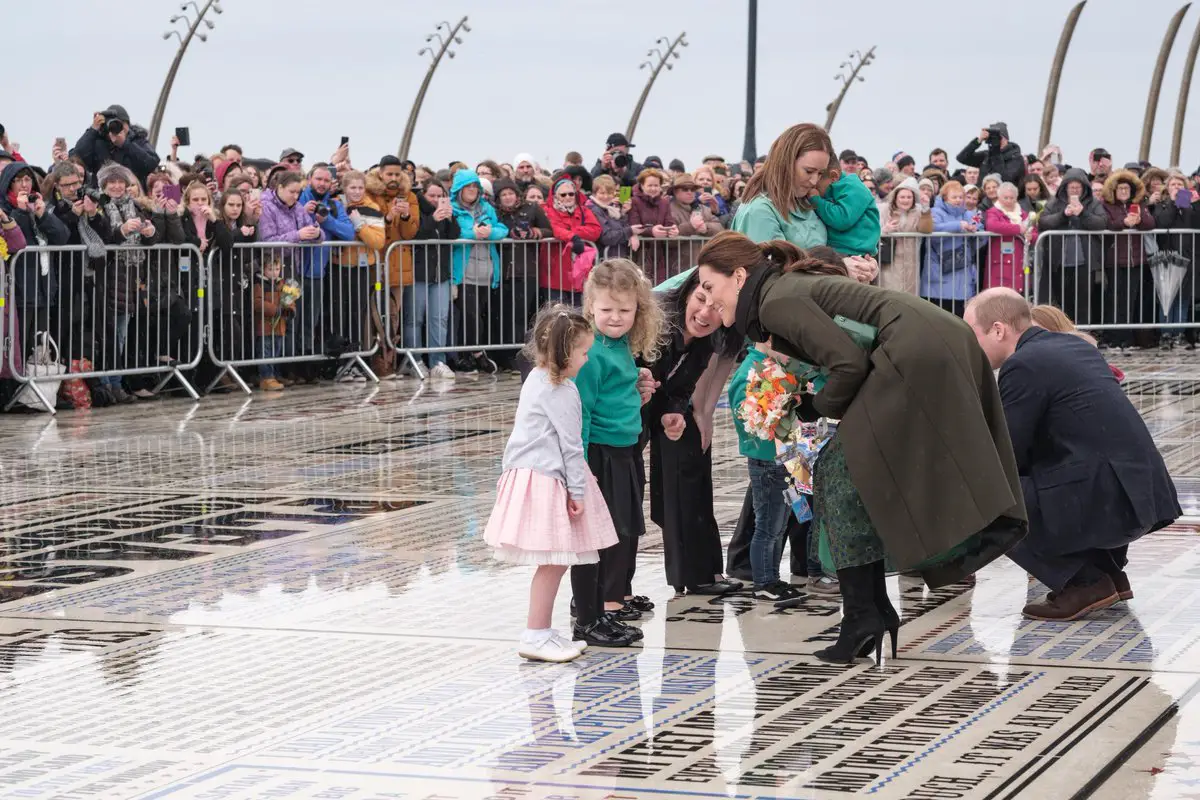 Duchess of Cambridge in Blackpool